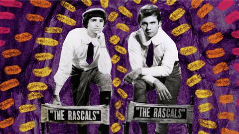 The Rascals band members posing for their photo.