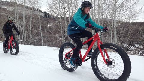 Fat bikes at All Seasons Adventures