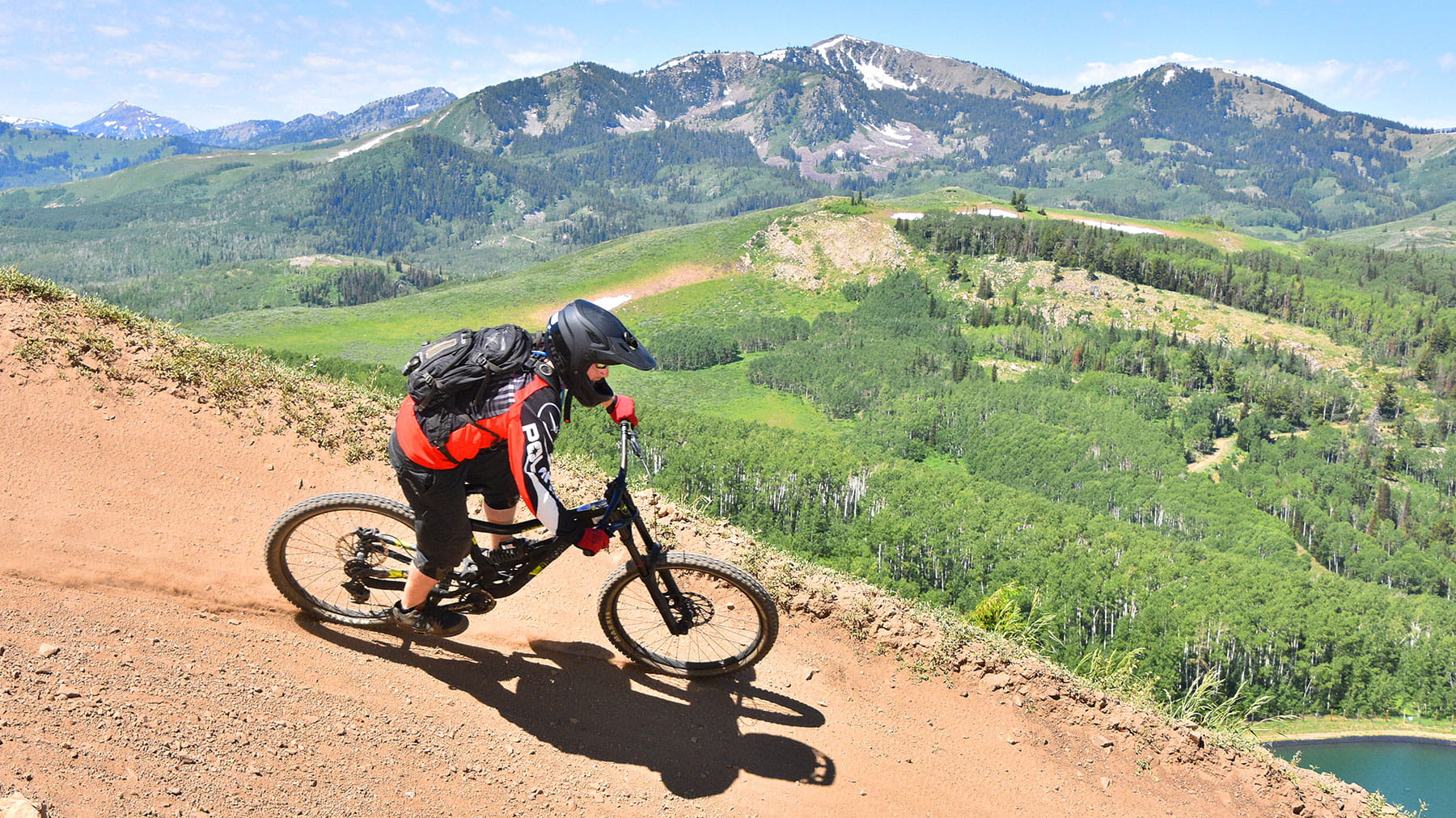 Bike Park Action Photography in Park City, UT Deer Valley Resort