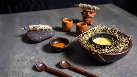 Chef Diego Briones dish