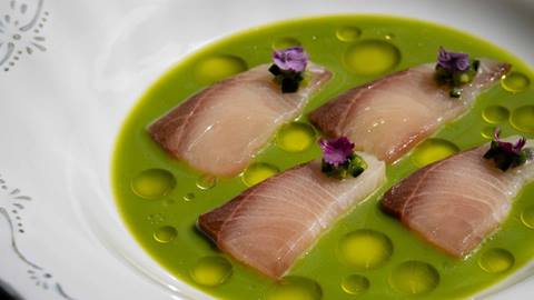 Chef Diego Briones dish