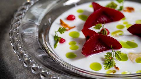 Chef Diego Briones dish