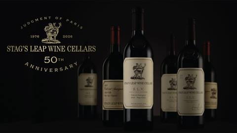 Stag's Leap wine bottles