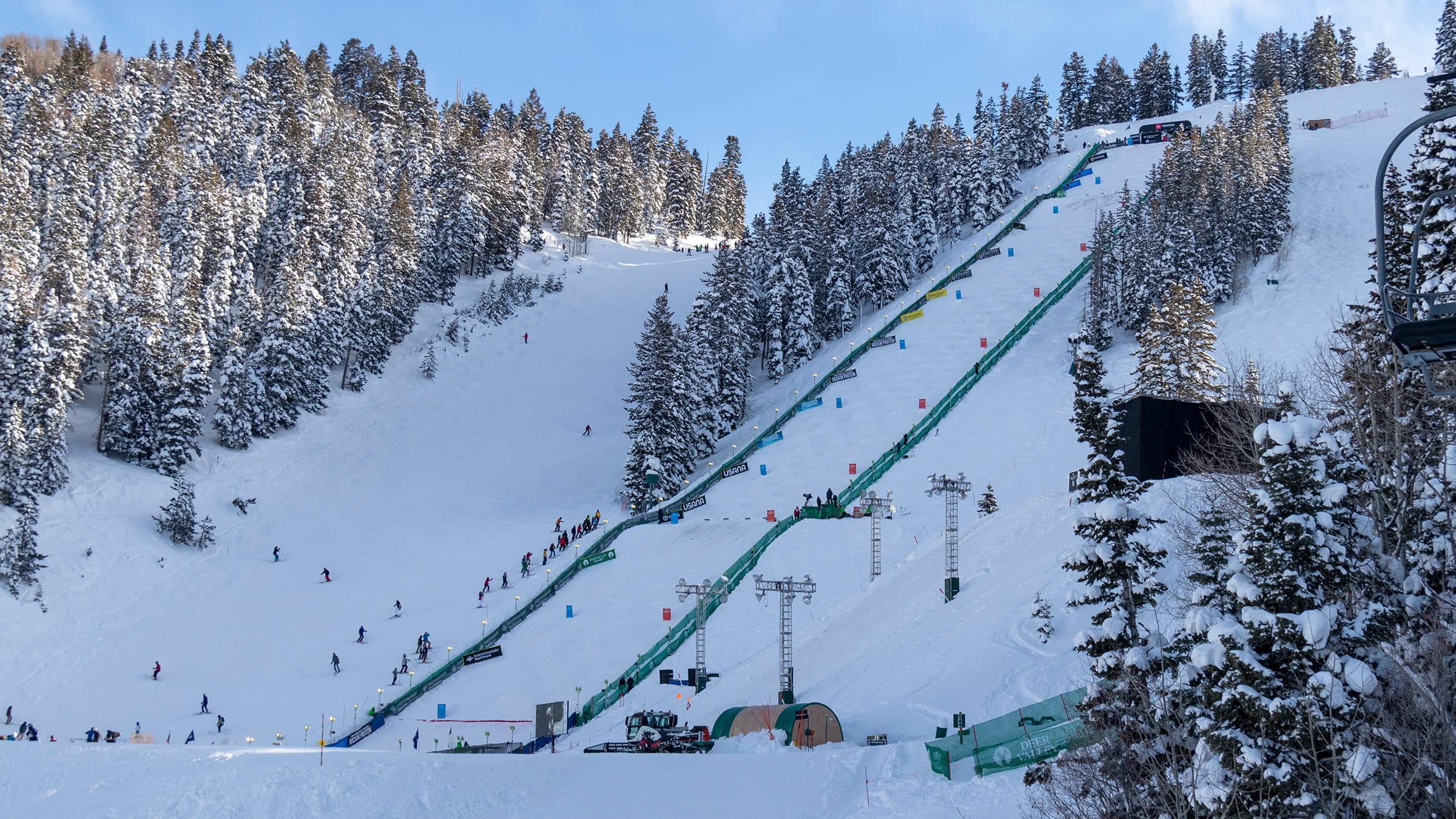 Deer Valley World Cup Moguls venue