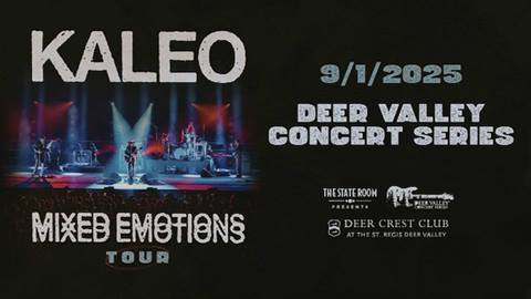 KALEO's Mixed Emotions Tour at Deer Valley Concert Series.
