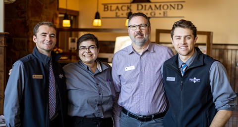 Deer Valley staff members in group photo.