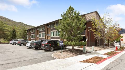 Image of exterior Prospector employee housing.