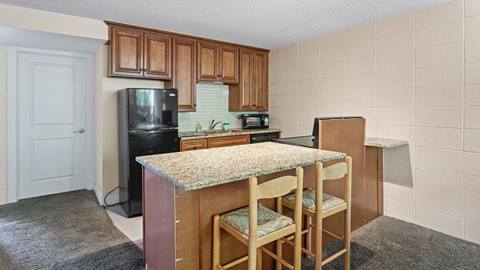 Image of kitchen in Snow Country employee housing.