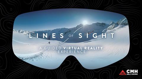 CMH Heli Skiing Lines of Sight event at Deer Valley.