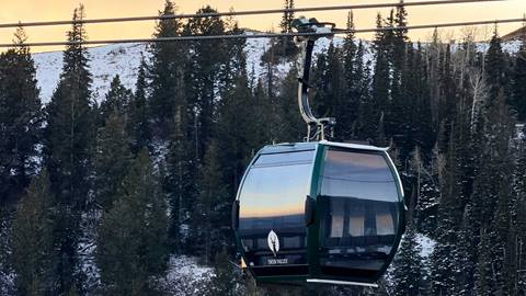 Deer Valley East Village gondola.