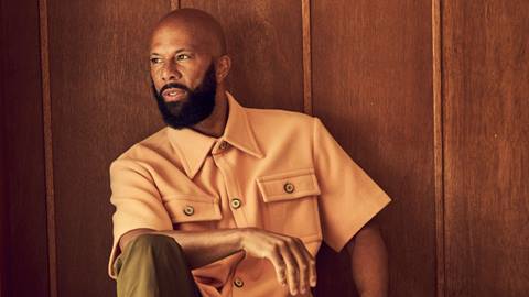 American rapper and actor Common.