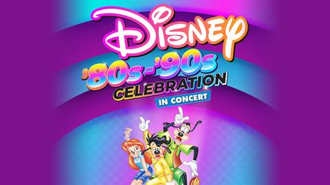 Promotion for Disney in Concert concert '80-'90s Celebration at Deer Valley.