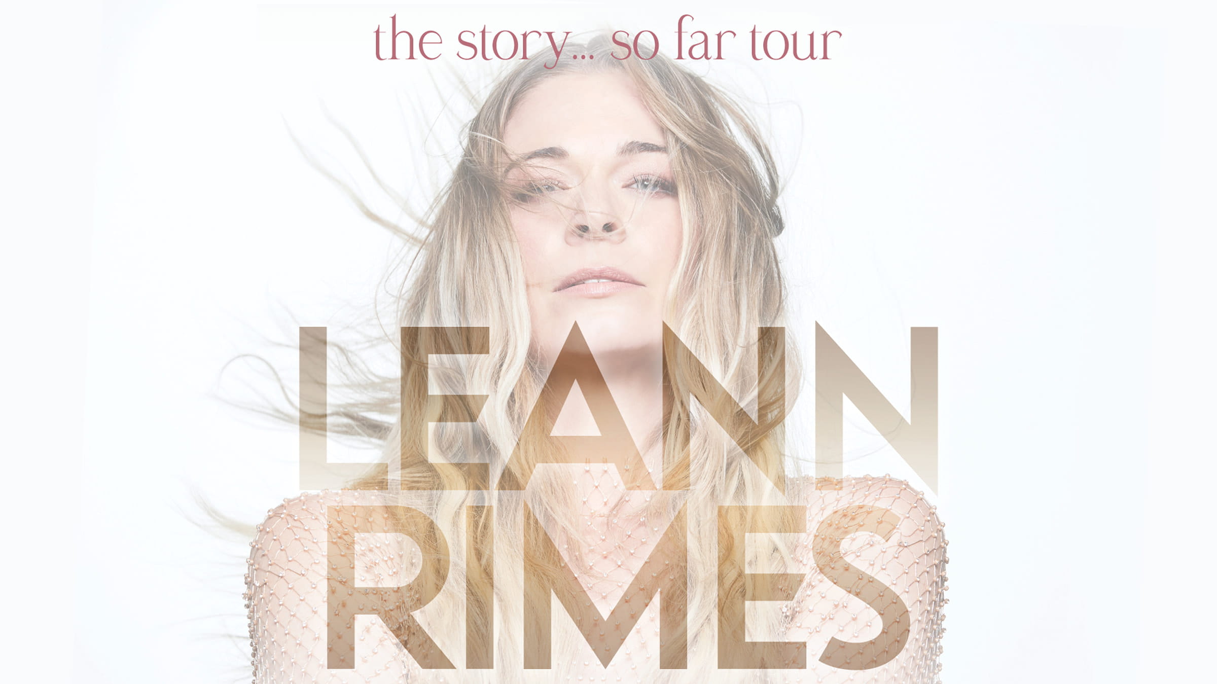 Musician, LeAnn Rimes, posing on the cover of promotional material