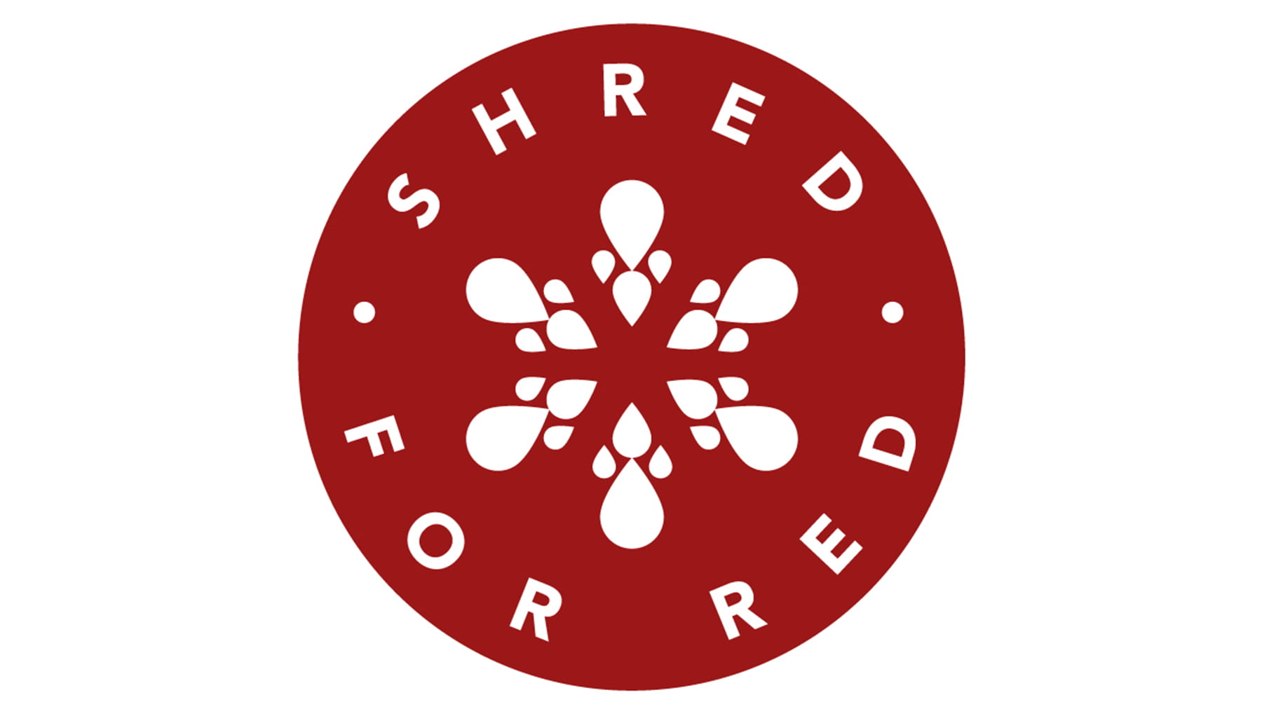 Shred For Red Logo