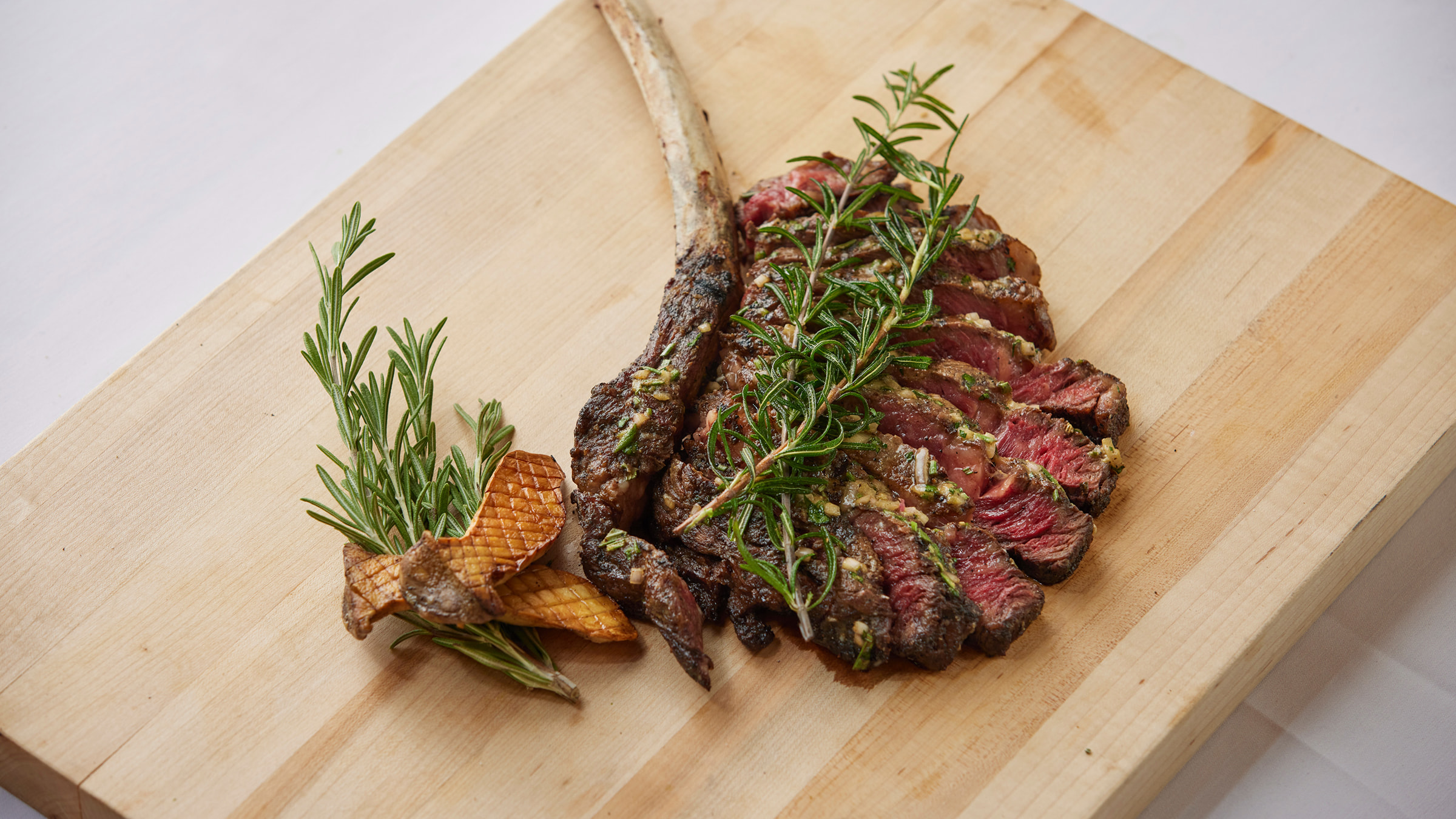 Ribeye steak sliced thinly
