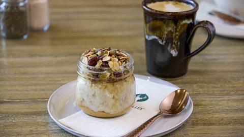 Warm oats at Deer Valley Café.
