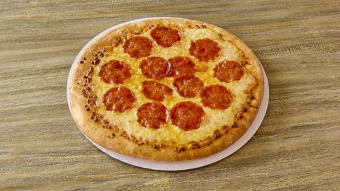 Pepperoni pizza