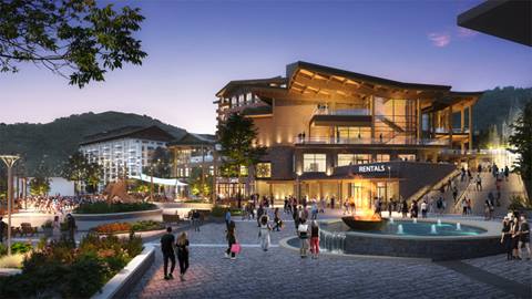 Rendering of Deer Valley East Village.