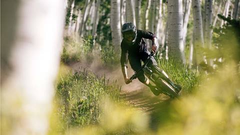 Mountain bike lesson