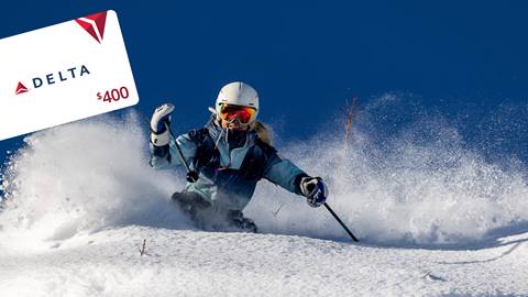 Delta Airlines gift card promotional