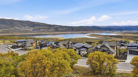 Lake views from Deer Valley's luxury lodging property, Amanti Lago 11346.