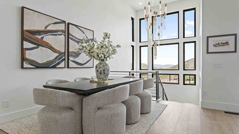 Dining room at Deer Valley's luxury lodging property, Amanti Lago 11427