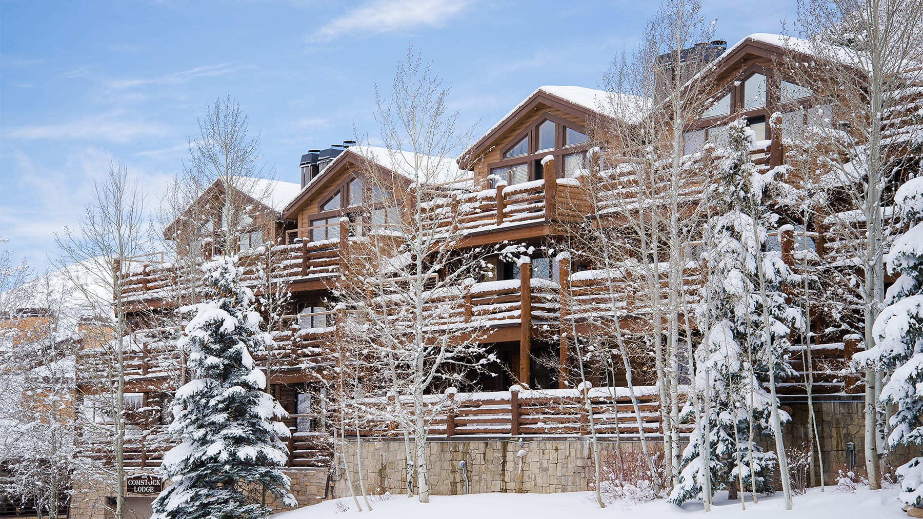 Comstock Winter Exterior