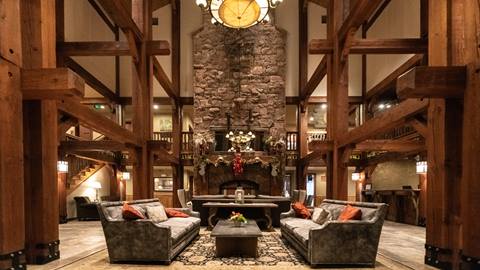 Lodges at Deer Valley lobby