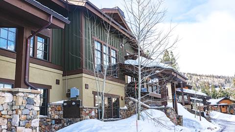 Exterior view of Lookout vacation rental at Deer Valley Resort