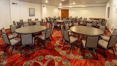 Silver Baron Lodge conference room seating.
