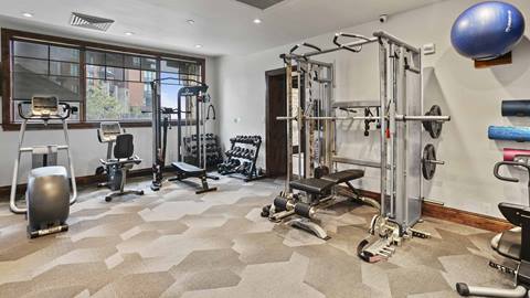 Deer Valley's Silver Strike Lodge fitness center.