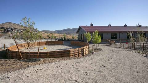 Equestrian center at Deer Valley's SkyRidge Community.