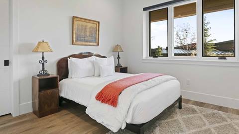 Bedroom at Deer Valley lodging property SkyRidge 1245