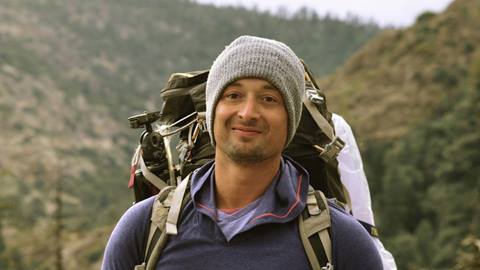 Headshot of artist, Philip Vasquez