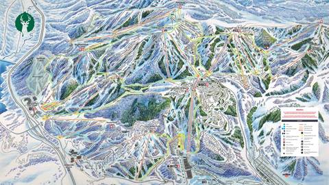 Deer Valley Winter Trail Map 2025-26.