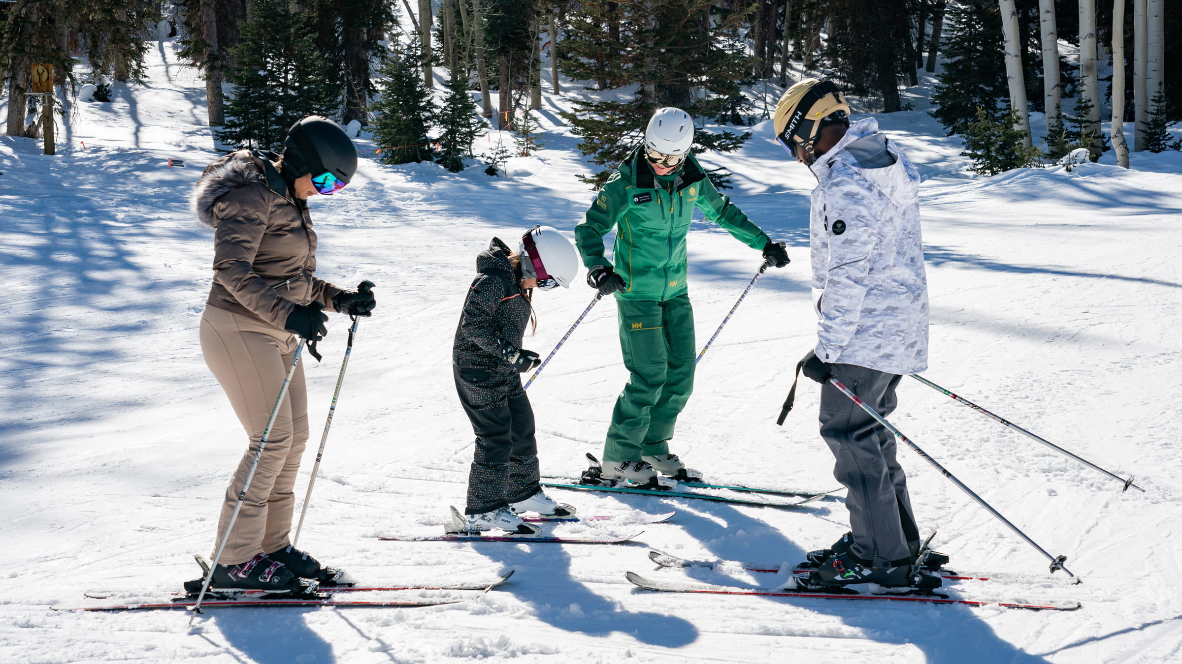 Group Ski Lesson at Deer Valley