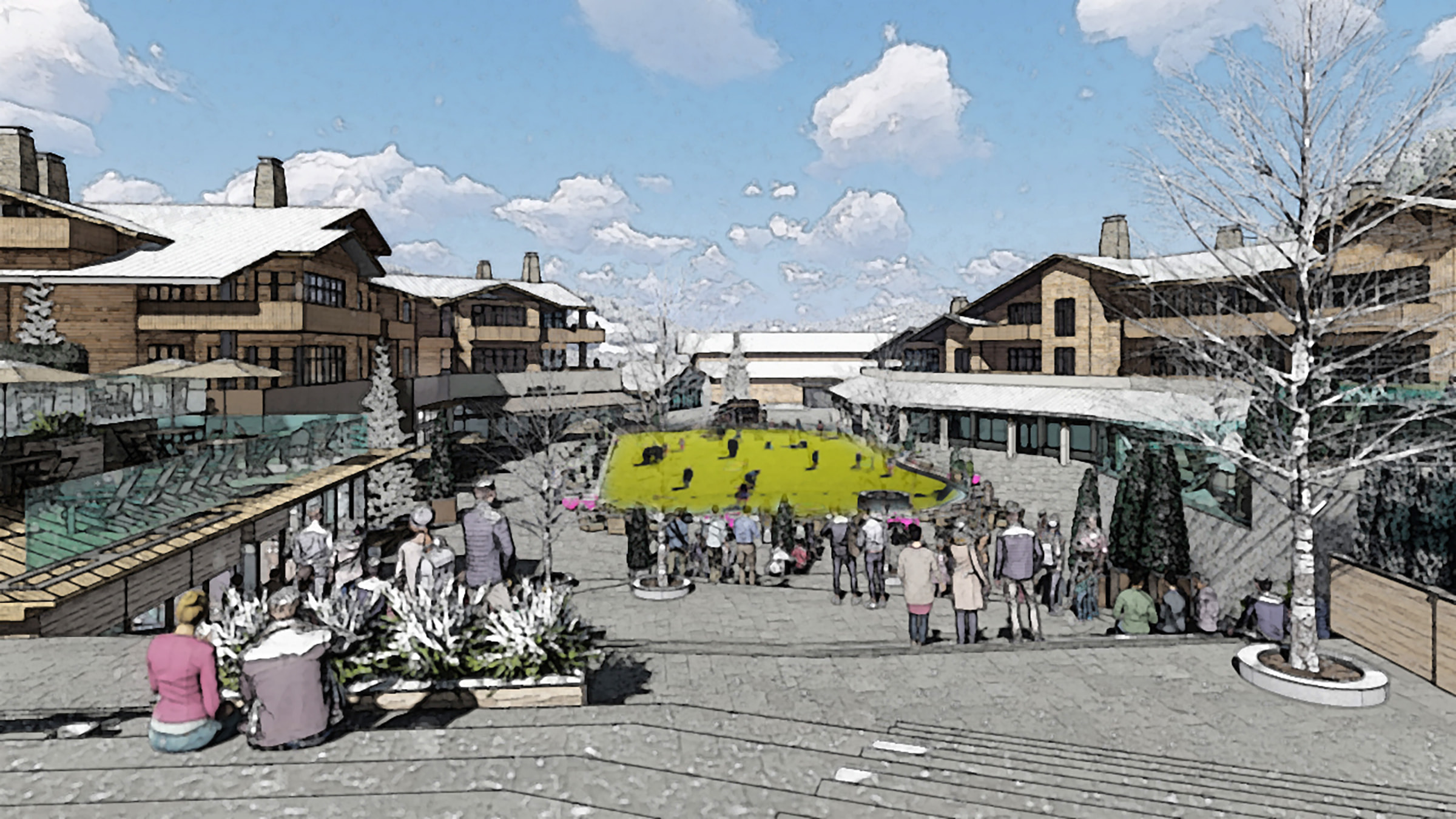 Snow Park Development Rendering