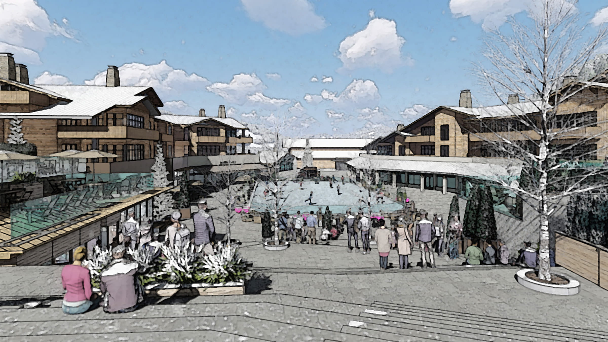 Snow Park Development Rendering