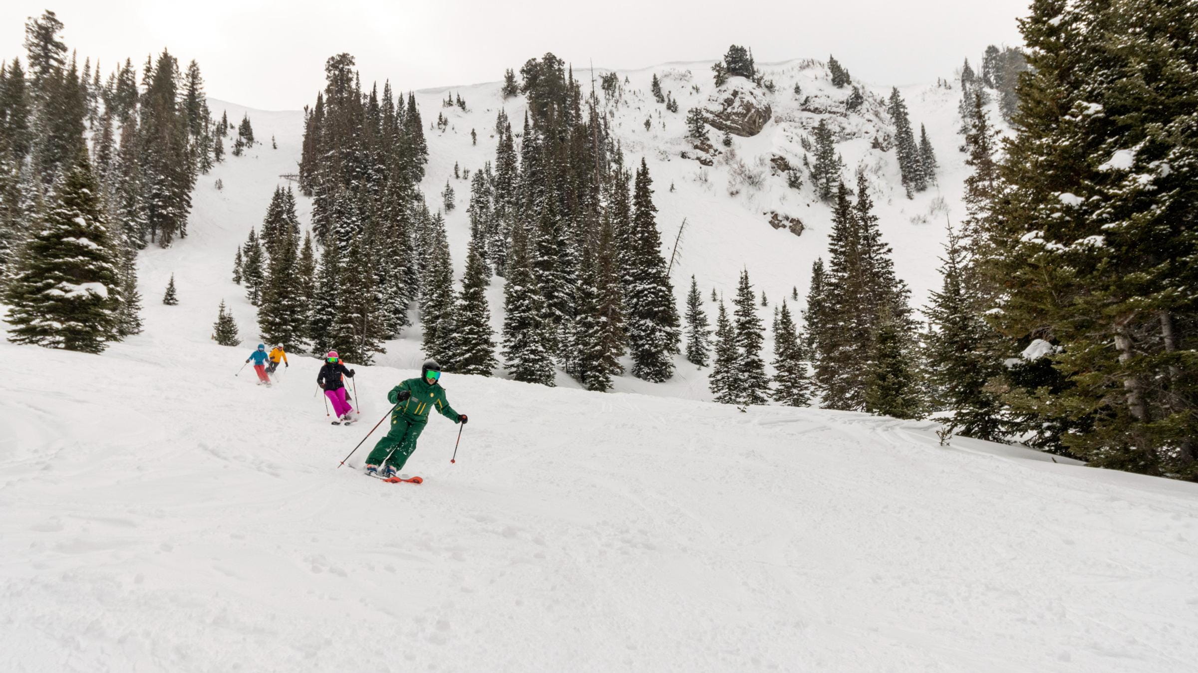 Ski lesson at Deer Valley