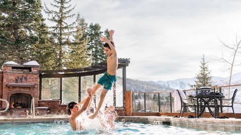 Pool at Deer Valley in Park City, Utah