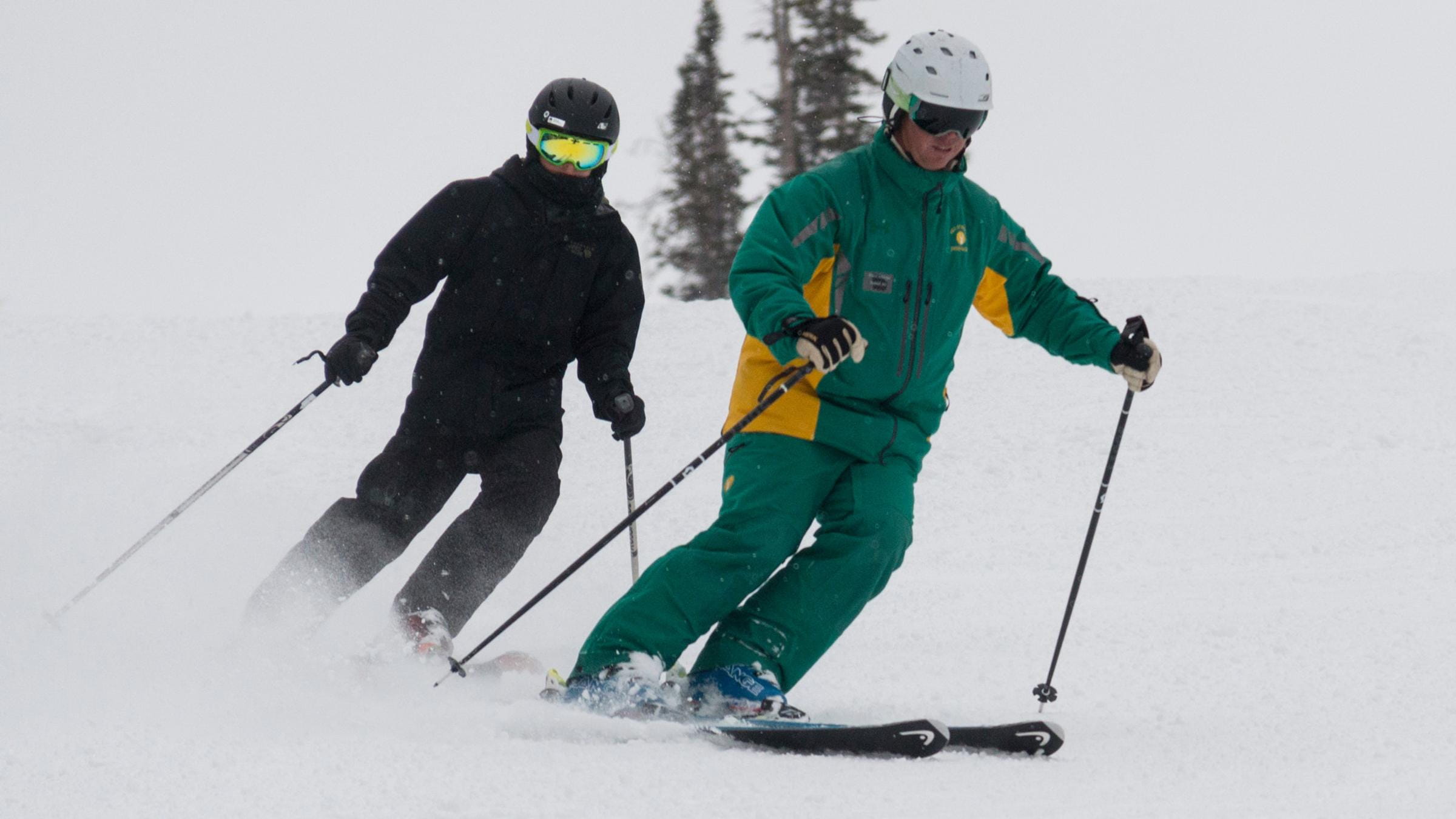 Private ski lesson