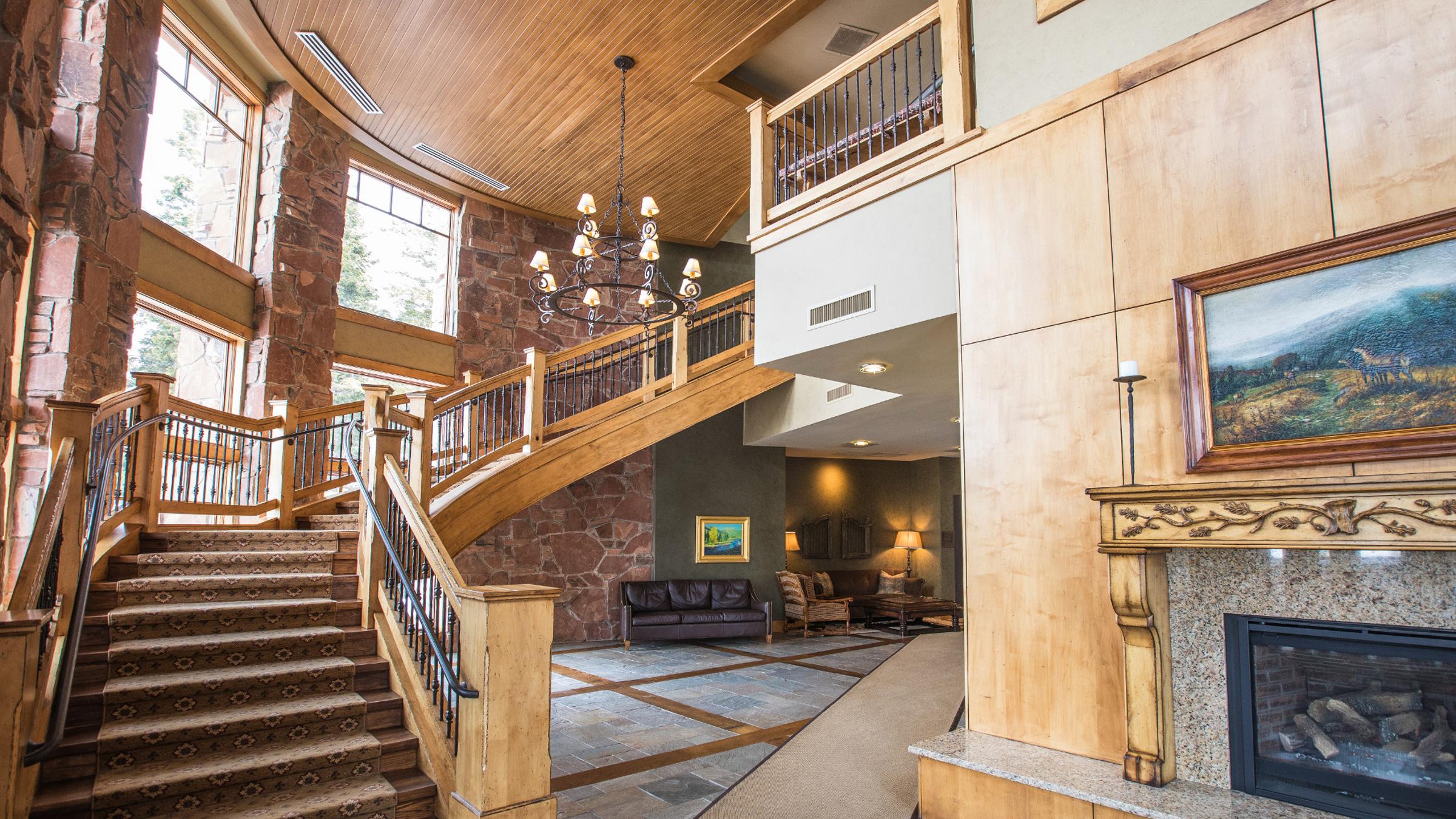 Stag Lodge interior