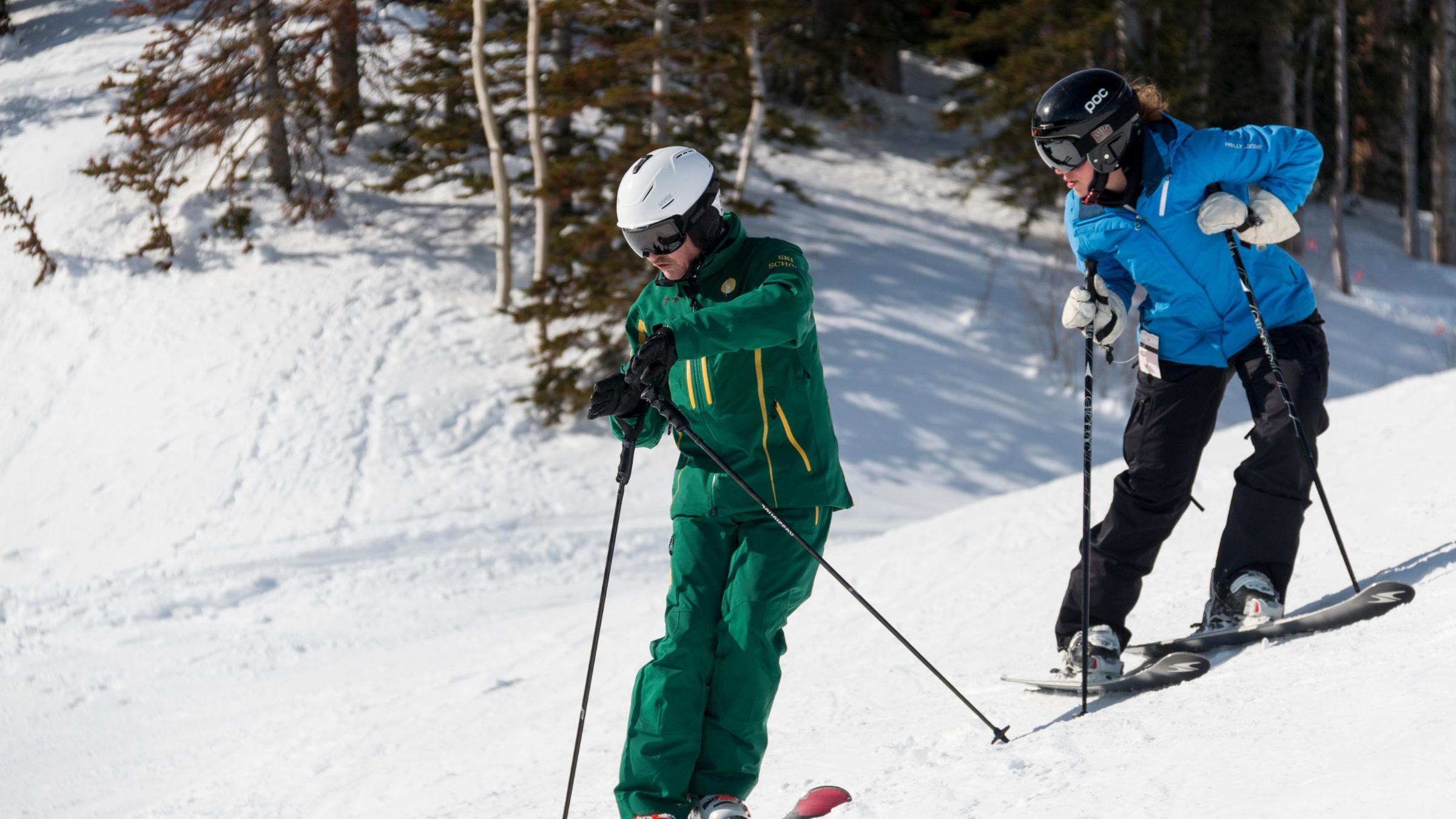 Private ski lesson