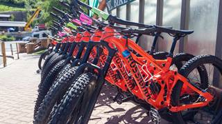 Bike rental at Deer Valley bike park