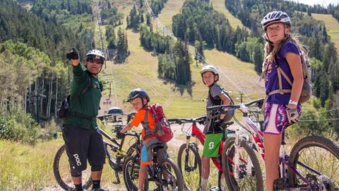 three hour kids mountain bike clinic