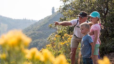 Guided Historical Hike with kids