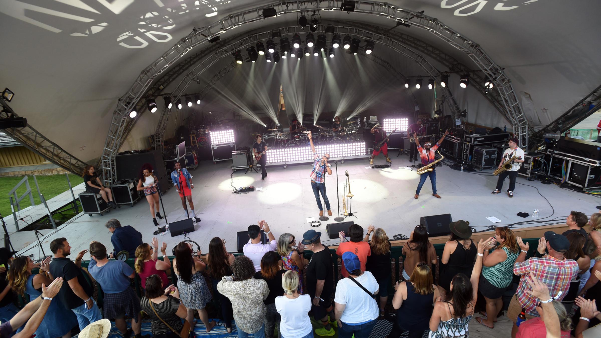 Concert at Snow Park Outdoor Amphitheater