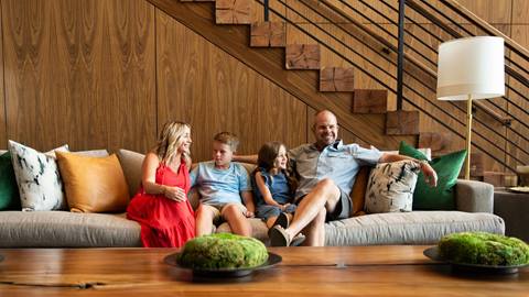Deer Valley concierge assists guests at Silver Baron Lodge