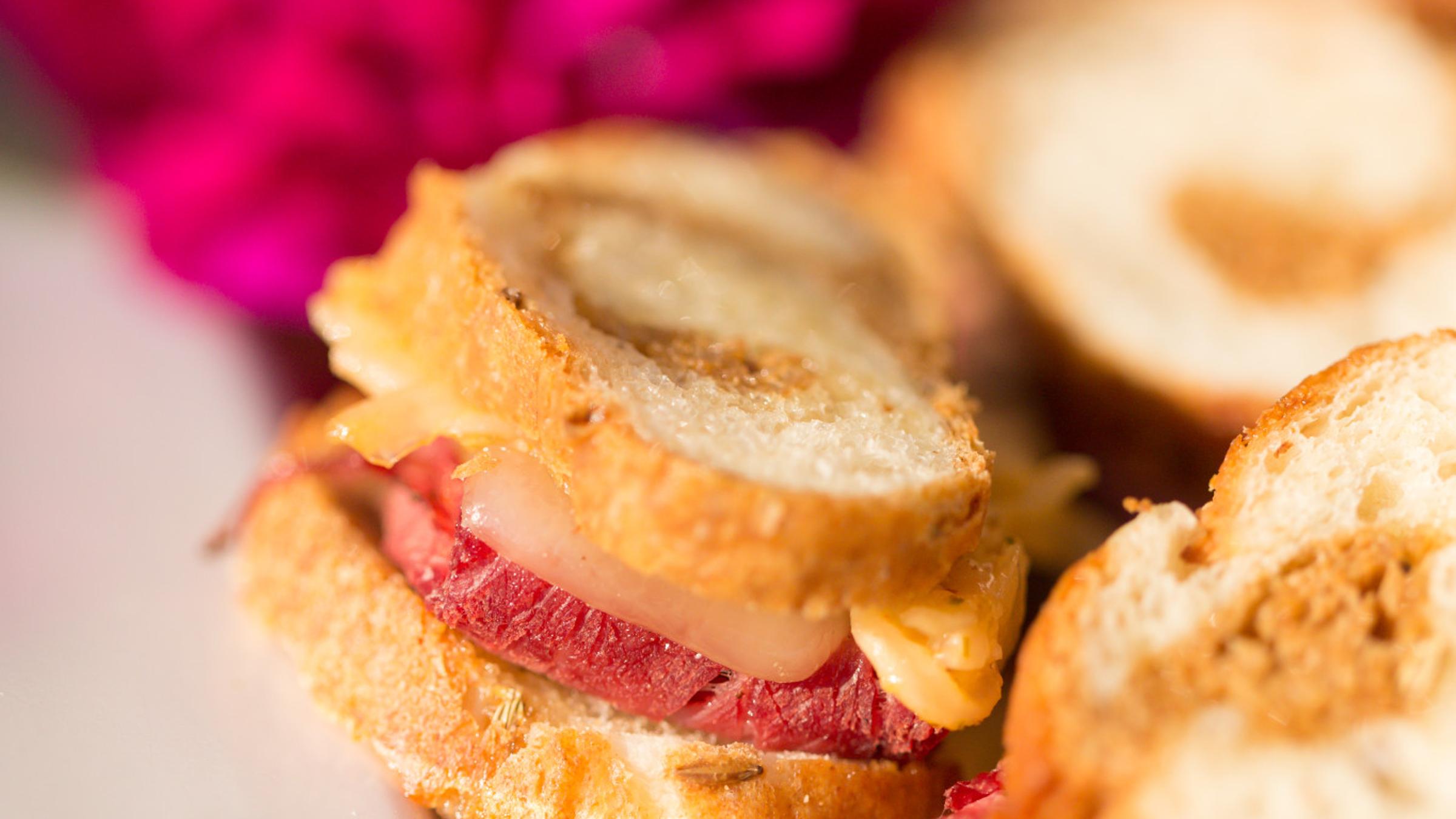 Mini sandwiches from Deer Valley Resort
