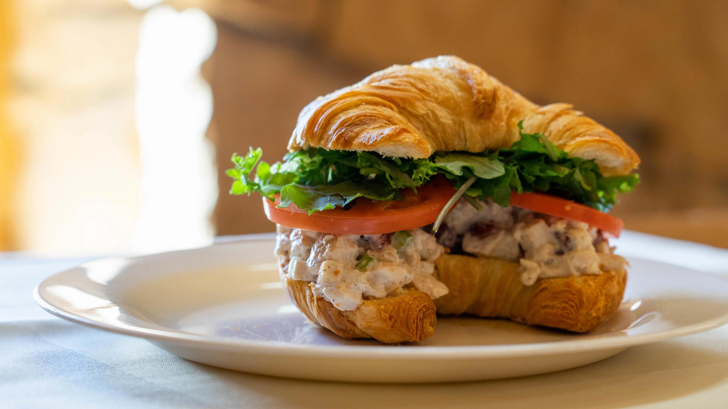 Chicken Salad on Croissant from Deer Valley Etc.